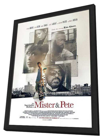 The Inevitable Defeat of Mister and Pete 27 x 40 Movie Poster - Style A - in Deluxe Wood Frame