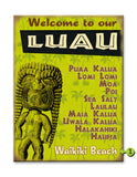Welcome to our Luau Wood 23x31