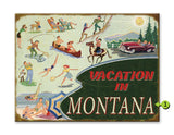 Vacation In... Wood 23x31