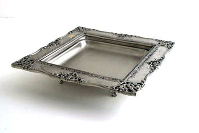 Each.  Brushed Nickel Tray