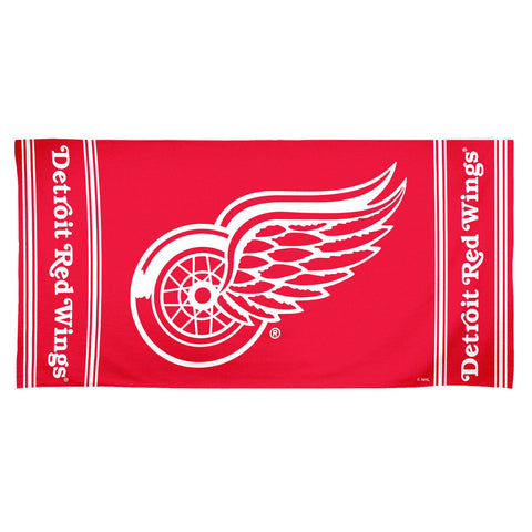 NHL Detroit Red Wings 30 by 60 Fiber Reactive Beach Towel
