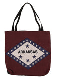 Simply Flag of Arkansas Tapestry Tote