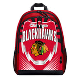 The Northwest Company NHL Chicago Blackhawks Backpacklightning Backpack, Team Colors, One Size