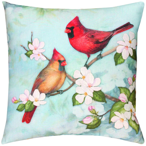 MWW Spring Cardinal 18 Pillow Dtp Each