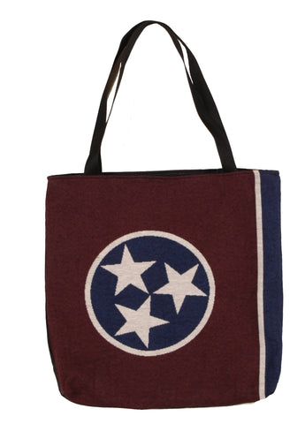 Simply Flag of Tennessee Tapestry Tote Bag