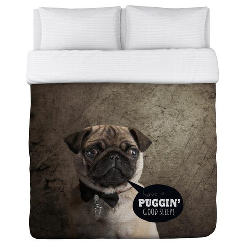 Puggin Good Sleep Lightweight Duvet by Rachael Hale