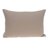 ArtFuzz 20 inch X 6 inch X 14 inch Traditional Tan Pillow Cover with Down Insert