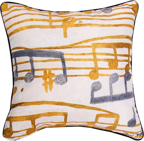Music Stanzas Ii Ll 18 Pillow Dye Ke Each