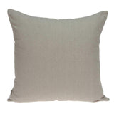ArtFuzz 20 inch X 7 inch X 20 inch Traditional Beige Pillow Cover with Down Insert