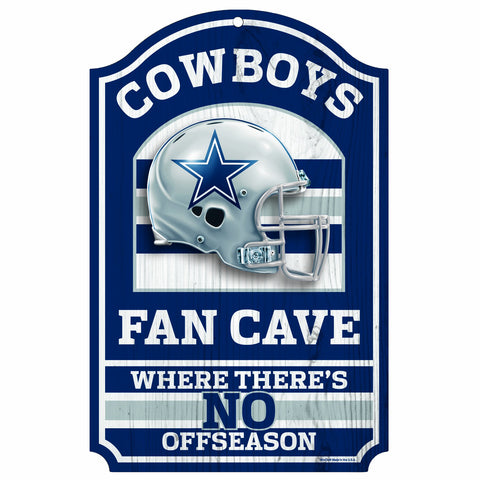 NFL Fan Cave Wood Sign, 11