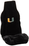 Fremont Die NCAA Miami Seat Cover, One Size, Multicolor