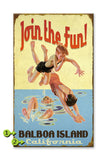 Join the Fun! Wood 18x30