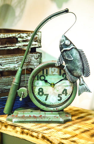 MWW Fisherman Table Clock Each