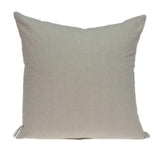 ArtFuzz 20 inch X 0.5 inch X 20 inch Transitional Beige Accent Pillow Cover