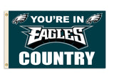 Fremont Die NFL Flag with Grommets, Philadelphia Eagles, In Country