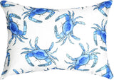 MWW Blue Crab Rect Pillow Each