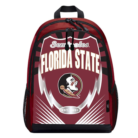 Northwest NCAA Florida State Seminoles Lightning Backpack, One Size, Team Colors