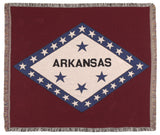 Simply Flag of Arkansas Tapestry Throw