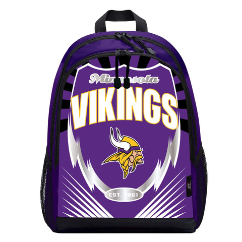 The Northwest Company NFL Minnesota Vikings Backpacklightning Backpack, Team Colors, One Size