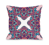 Zola - Multi Throw Pillow by OBC 18 X 18