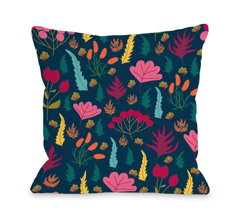 Paige - Multi Throw Pillow by OBC 18 X 18