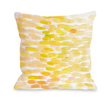 Kyrsten Pineapple - Yellow Throw Pillow by OBC 18 X 18
