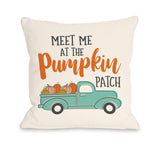 Meet Me At The Pumpkin Patch - Multi Throw Pillow by OBC 18 X 18
