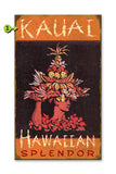 Hawaiian Splendor Wood 28x48