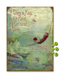 Magic on this Planet Wood 28x38