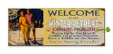 Winter Retreat Metal 14x36
