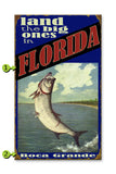 Land the Big Ones (Tarpon) Wood 23x39