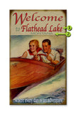Classic Wooden Boat Wood 18x30