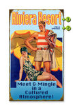 Meet and Mingle Wood 23x39