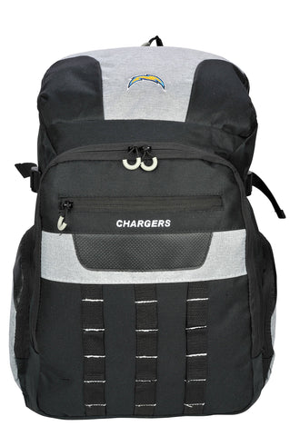 NFL Oakland Raiders Franchise Backpack, 18.5-Inch, Black/Grey