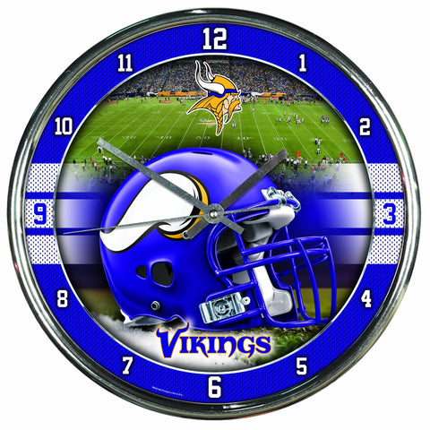 WinCraft NFL Chrome Clock