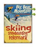 Skiing, Snowboarding, Telemark Metal 28x38