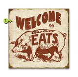 Good Eats Wood 28x28