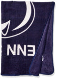 Officially Licensed NCAA Varsity Micro Raschel Throw Blanket, 46" x 60", Multi Color