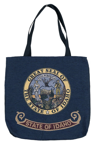 Simply Flag of Idaho Tapestry Tote