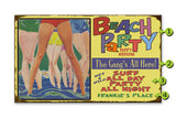 Party On! Wood 18x30