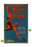 Come Test the Waters Metal 23x39
