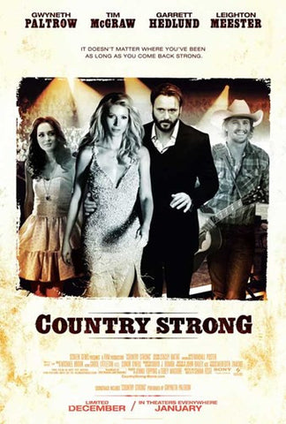 Country Strong Movie Poster Print