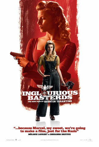 Inglourious Basterds 27 x 40 Movie Poster - Style L