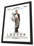 Looper 11 x 17 Movie Poster - Style C - in Deluxe Aluminum Frame