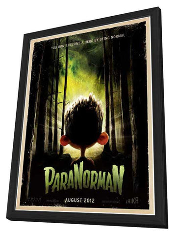 ParaNorman 11 x 17 Movie Poster - Style B - in Deluxe Aluminum Frame
