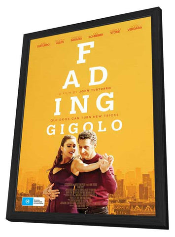 Fading Gigolo 24 x 36 Movie Poster - Australian Style A - in Deluxe Aluminum Frame