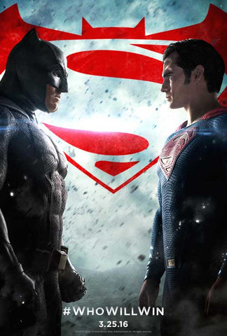 Batman v Superman: Dawn of Justice 11 x 17 Movie Poster - Style F