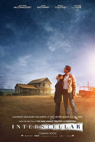 Interstellar 27 x 40 Movie Poster - Style B