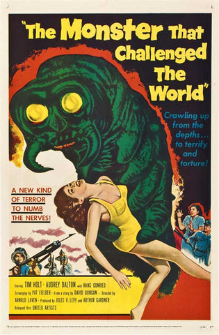 The Monster That Challenged the World 27 x 40 Movie Poster - Style B
