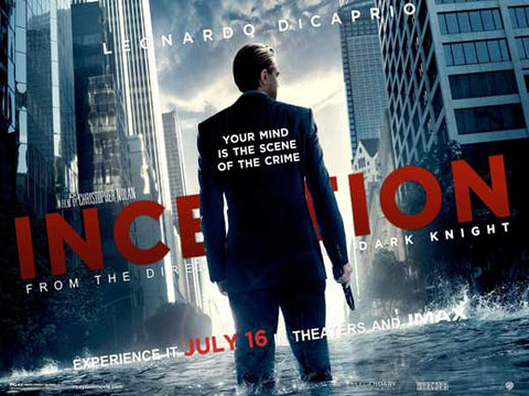 Inception 30 x 40 Movie Poster - Style A
